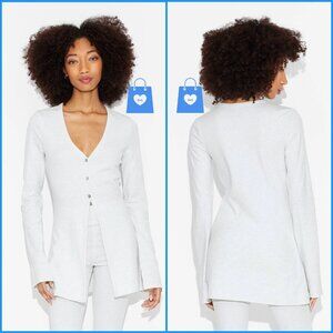 Medium - Womens Knit Cardigan - Wild Fable - Heather Gray